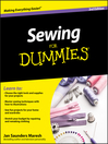 Sewing For Dummies (eBook)